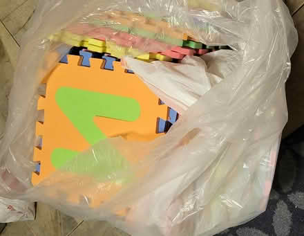 Photo of free Big bag of foam alphabet tiles (Wheaton (near fairgrounds)) #1