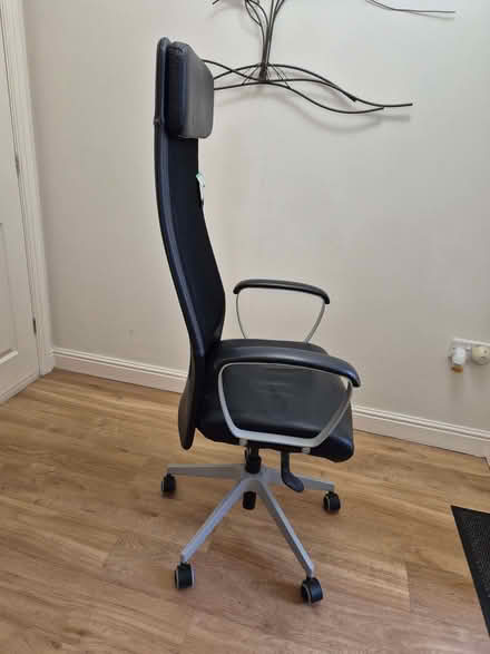 Photo of free Office Chair Black (Burton upon Stather DN15) #4