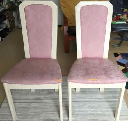 Photo of free dining chairs - set of four (Lexden CO3) #2