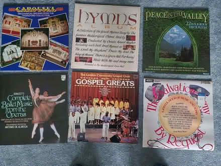 Photo of free Vinyl disks - Peace In The Valley - religious fav's-Ballet (Lye Valley OX4) #1