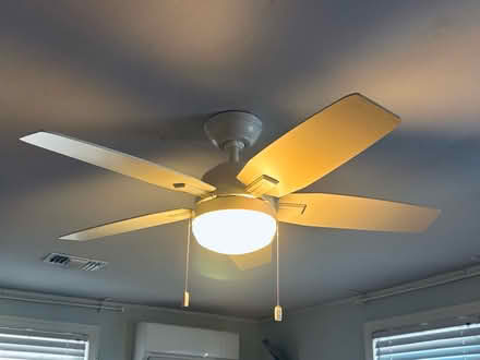 Photo of free white ceiling fan (Larchmont, Norfolk) #2