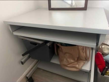 Photo of free Grey work desk (Biggleswade) #3