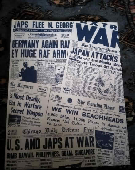 Photo of free WW2 battle book (Gidea Park) #1