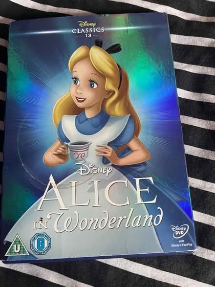 Photo of free Disney Alice in wonderland dvd (Southborough BR2) #1