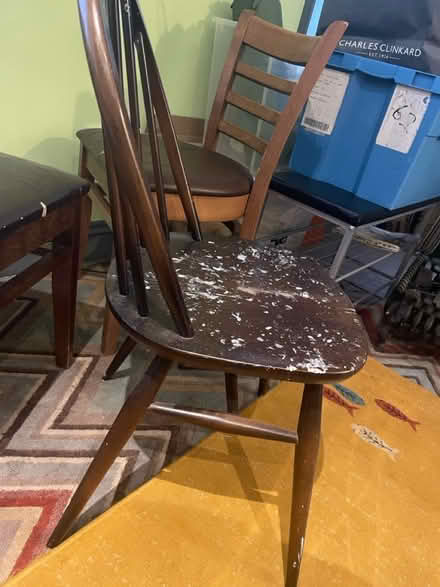 Photo of free Wooden chair (Middleton St George, DL2) #2