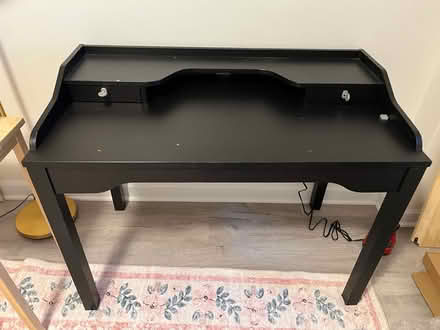 Photo of free Black desk (Glover Park) #1