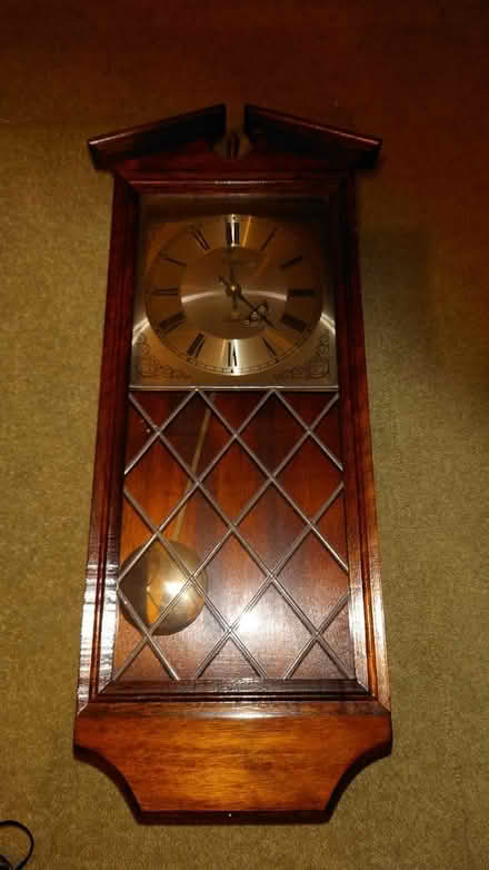 Photo of free Vintage clock runs off battery (LS7, Chapel Allerton, Leeds) #1