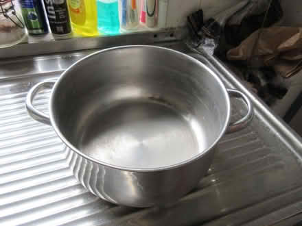 Photo of free Large stainless steel casserole pan (Portslade Village BN41) #1