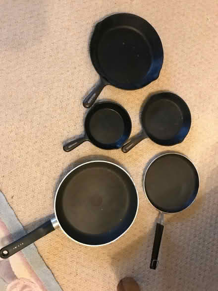 Photo of free Old frying pans (Bromley BR2) #1