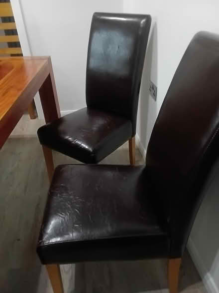 Photo of free 2 dining chairs (CW11) #1