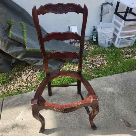 Photo of free Cherry wood dinner chairs (San jose) #2