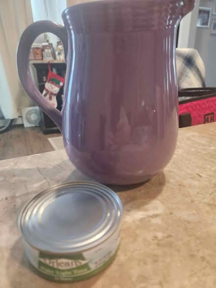 Photo of free Glass pitcher & can of tuna (Bloomfield) #1