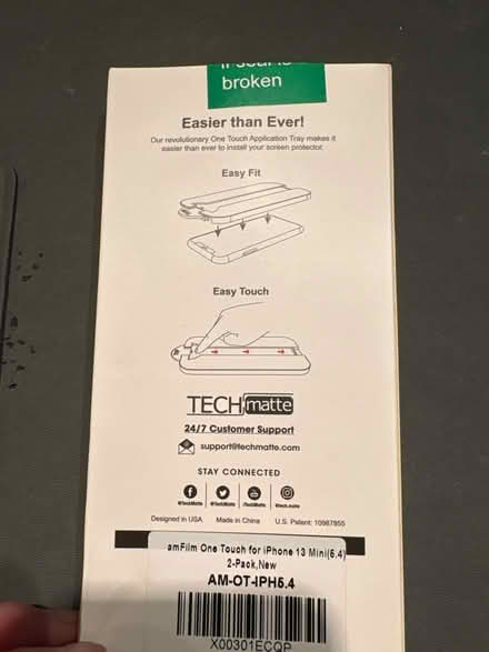 Photo of free Glass screen protector for iPhone (Chestnut Ridge NY) #2