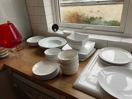 Photo of free Selection of white plates and bowls (Edinburgh) #1