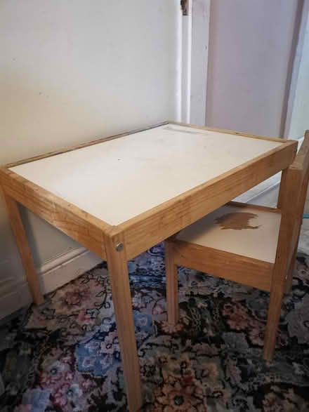 Photo of free Kids craft table and chair (Old birchills WS2 8) #1