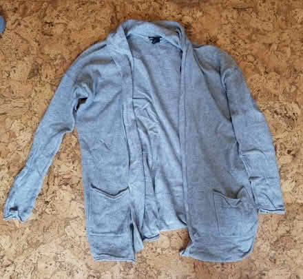 Photo of free Grey cardigan size S (12) (Gloucester) #1