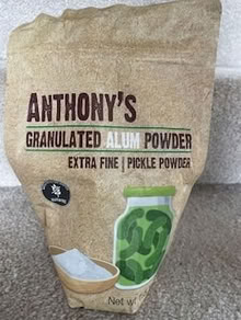 Photo of free Alum powder/pickle powder (Sunnyvale, near Mary & Evelyn) #1