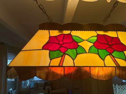 Photo of free Stain Glass Light (Off Purchase street Middleboro) #3