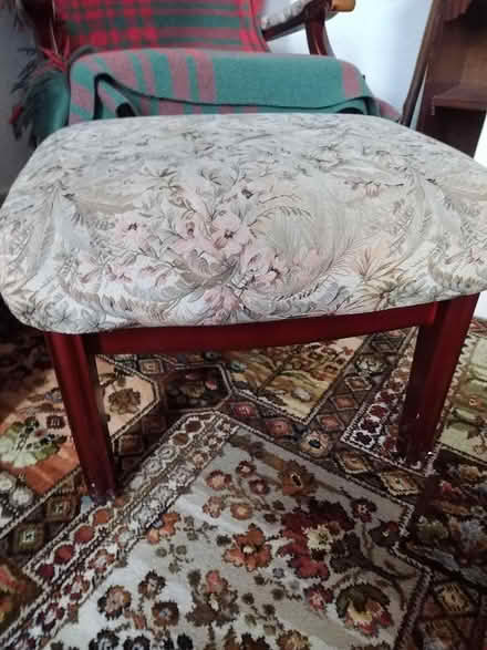 Photo of free Cintique Chair & Footstool (Newcastle ST5) #2