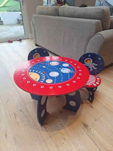 Photo of free Kids table and chairs (Dundrum) #1