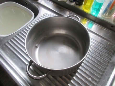 Photo of free Large stainless steel casserole pan (Portslade Village BN41) #2