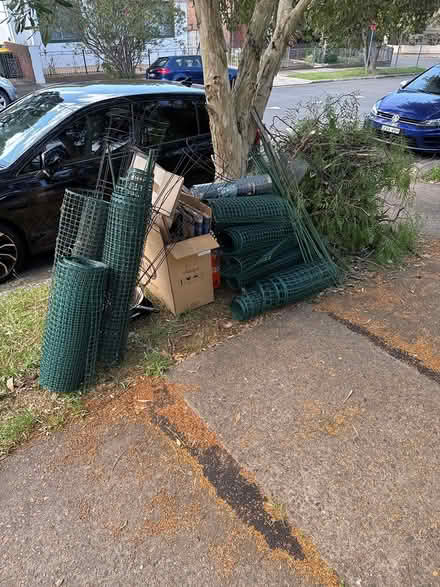 Photo of free Garden stakes and plastic mesh (May Street Dulwich Hill 2203) #1