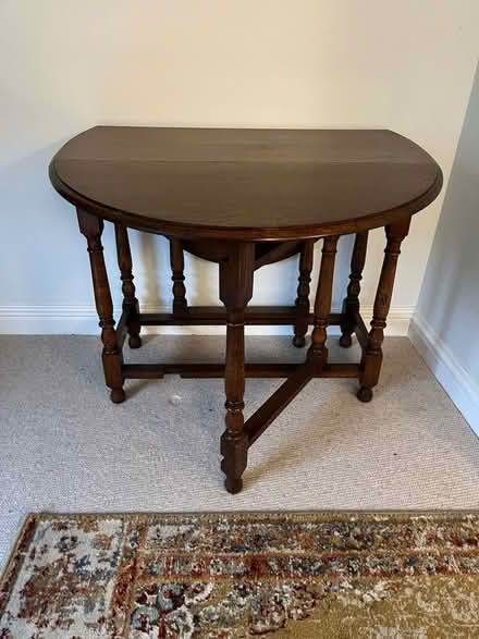 Photo of free Dining room table (Stockerston LE15) #3