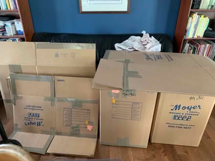 Photo of free Moving boxes and packing paper (Columbia) #1