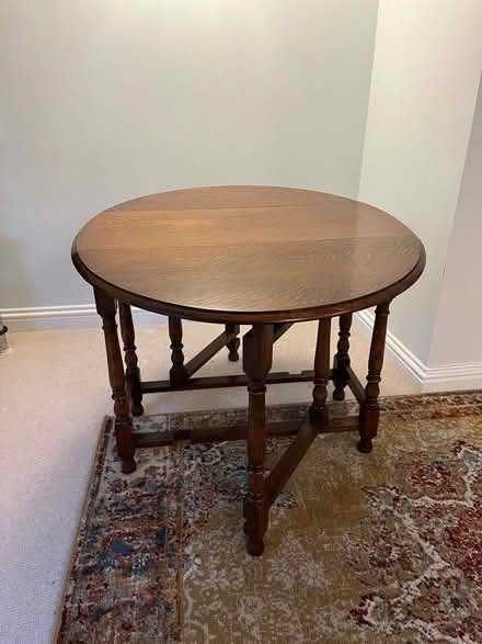 Photo of free Dining room table (Stockerston LE15) #1