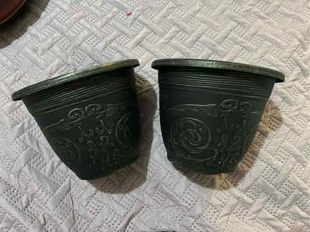 Photo of free 2 x 20cm planters. (Lime Gate OL8) #1