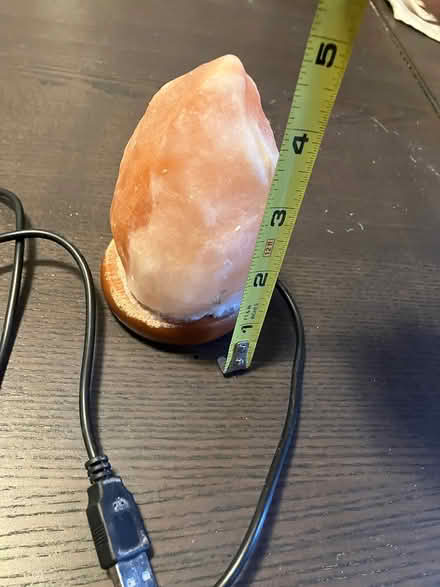 Photo of free Himalayan salt lamp with USB cord (Near Carlingwood Mall) #2