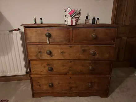 Photo of free Wooden Chest of Drawers (SW2) #1