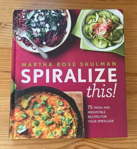 Photo of free Spiralizer Cook Book, NEW (Watertown, MA) #1