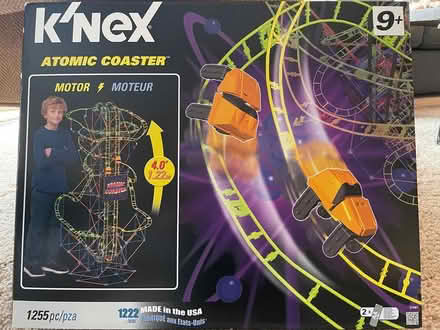 Photo of free K'Nex Atomic Coaster (Troy - Rochester and Wattles) #1