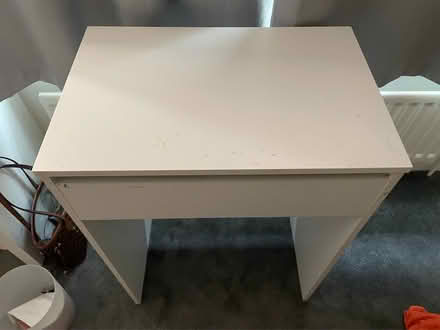 Photo of free 2 white Vanity tables (Green st green br6) #3