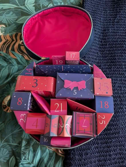 Photo of free Empty 2024 M&S Beauty advent calendar box/bag. (Breadsall DE21) #2