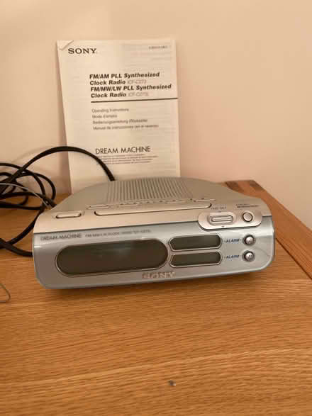 Photo of free Sony clock radio (IP4) #1