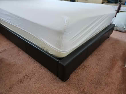 Photo of free King size bed frame (Tq12 4ee) #3