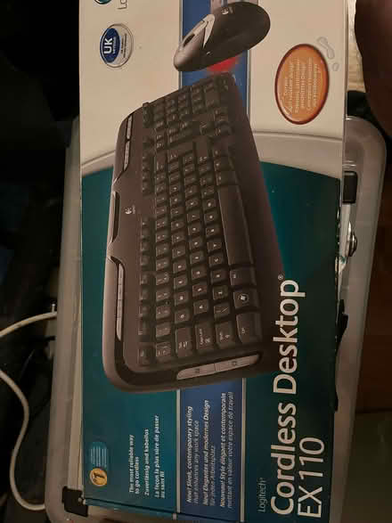 Photo of free Logitec KEYBOARD with mouse wireless IR link (Southsea PO4) #1