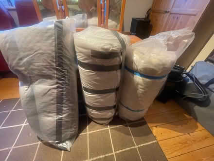 Photo of free 3 single bed mattress toppers (Hivings Hill) (Pond Park HP5) #1