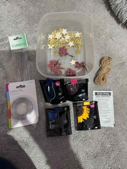 Photo of free Box of craft materials (Ware SG12) #1