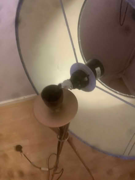 Photo of free Tri-pod floor standing lamp with broken light fixing. (Bracknell RG42) #2