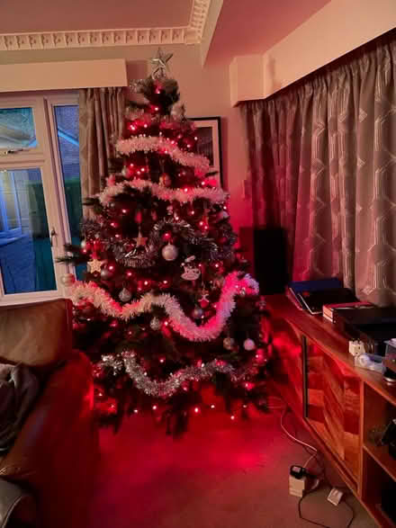 Photo of free 7ft high artificial Christmas tree (SK7 Bramhall) #2