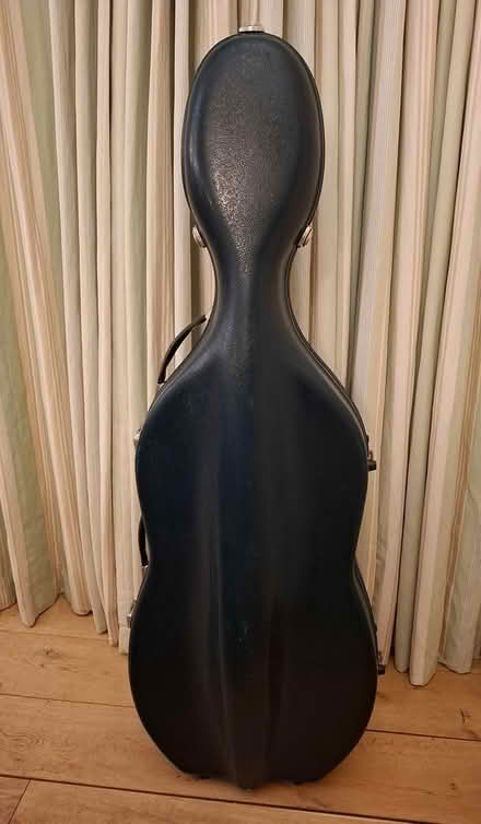 Photo of free Hard cello case with wheels (Wenhaston) #1