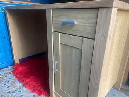 Photo of free Wooden desk (Elan Village LD6) #2