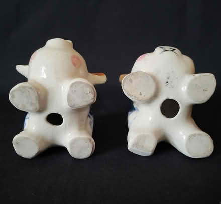 Photo of free Ceramic Pig Salt Pepper Shakers (Crescent Park) #4