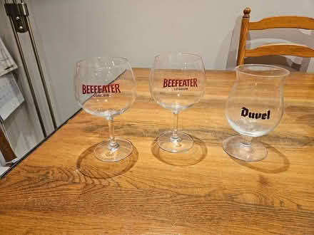 Photo of free Pair of gin and 1 beer glass (Dublin 9) #1