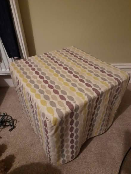 Photo of free Foot stool/puff (Draycott DE72 3) #1