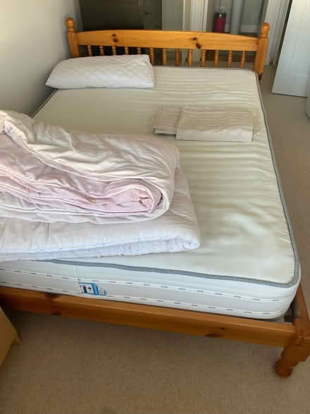 Photo of free Double bed and mattress (Kimmage) #1