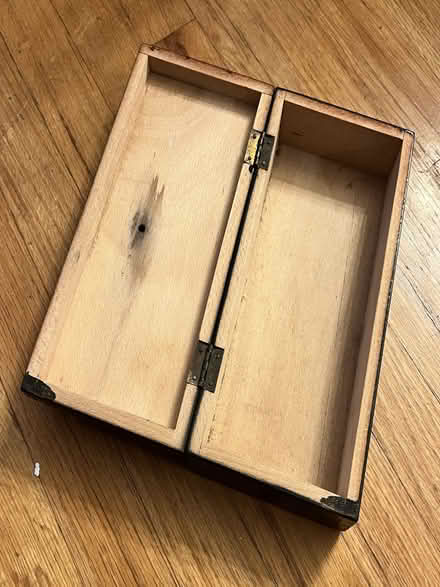 Photo of free Wooden box (Foster & California Ave) #3